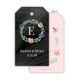 Floral Wreath Hanging Gift Tags with Organza Bags Image 4 of 5
